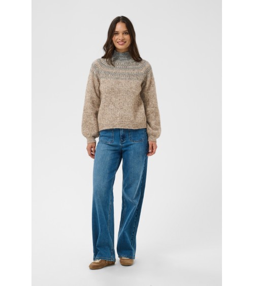 JERSEY DE GRECAS CUELLO CHIMENEA KAFFE
