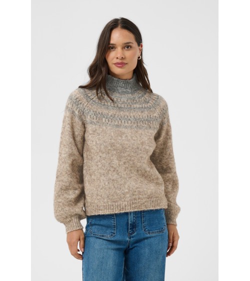 JERSEY DE GRECAS CUELLO CHIMENEA KAFFE
