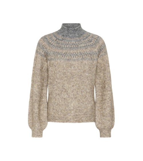 JERSEY DE GRECAS CUELLO CHIMENEA KAFFE