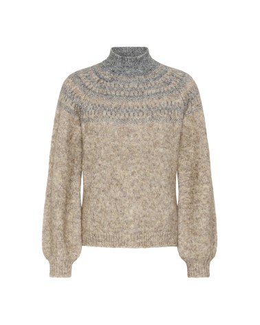 JERSEY DE GRECAS CUELLO CHIMENEA KAFFE