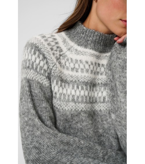 JERSEY DE GRECAS CUELLO CHIMENEA KAFFE