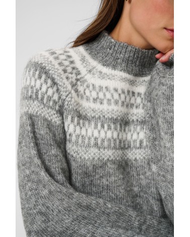 JERSEY DE GRECAS CUELLO CHIMENEA KAFFE