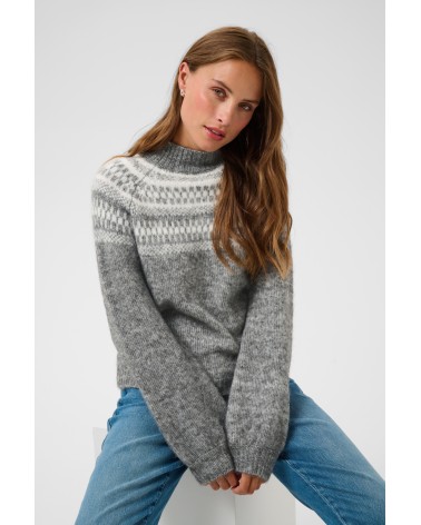 JERSEY DE GRECAS CUELLO CHIMENEA KAFFE