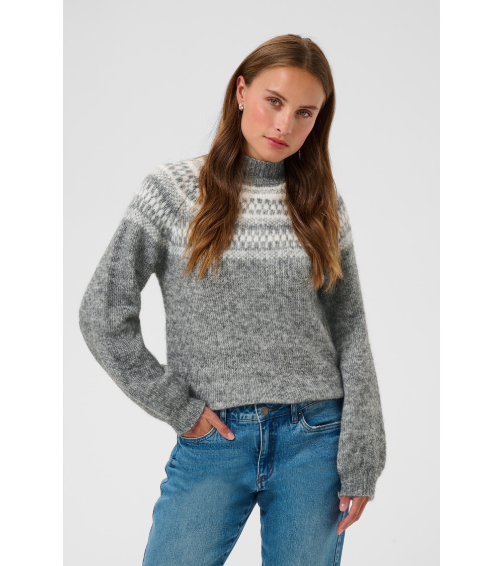 JERSEY DE GRECAS CUELLO CHIMENEA KAFFE