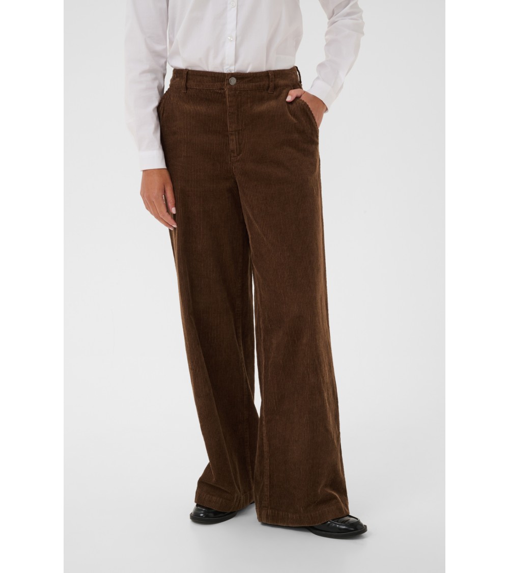 PANTALÓN CHINO DE PANA ANCHA KAFFE