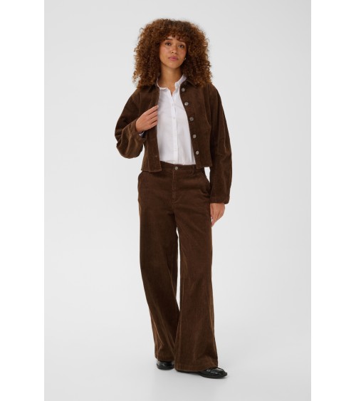 PANTALÓN CHINO DE PANA ANCHA KAFFE
