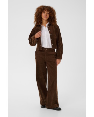 PANTALÓN CHINO DE PANA ANCHA KAFFE