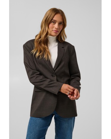 BLAZER DE CUADROS LENORA DE KAFFE