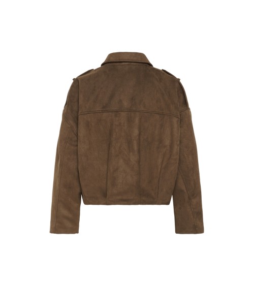 CAZADORA BOMBER OVERSIZE TEJIDO VELVET DE KAFFE