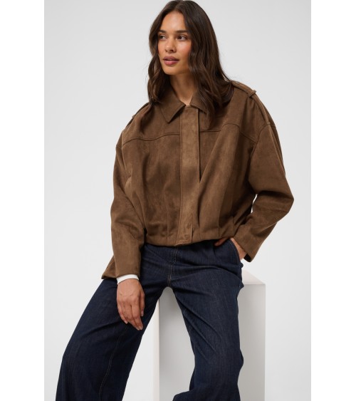 CAZADORA BOMBER OVERSIZE TEJIDO VELVET DE KAFFE