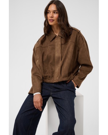 CAZADORA BOMBER OVERSIZE TEJIDO VELVET DE KAFFE