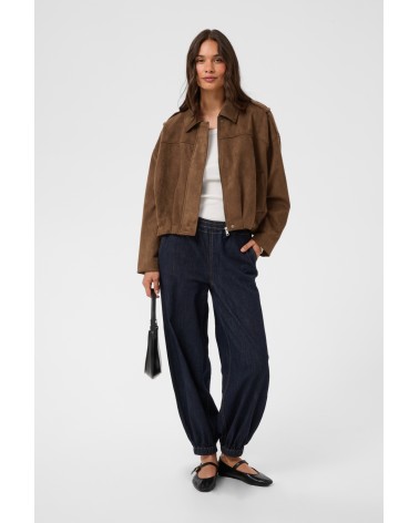 CAZADORA BOMBER OVERSIZE TEJIDO VELVET DE KAFFE