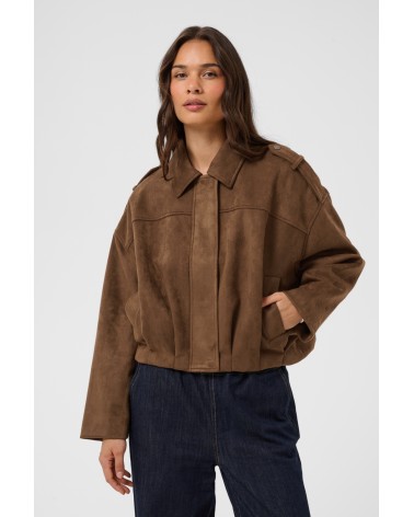 CAZADORA BOMBER OVERSIZE TEJIDO VELVET DE KAFFE