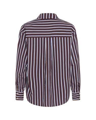 CAMISA OVERSIZE DE RAYAS KAFFE