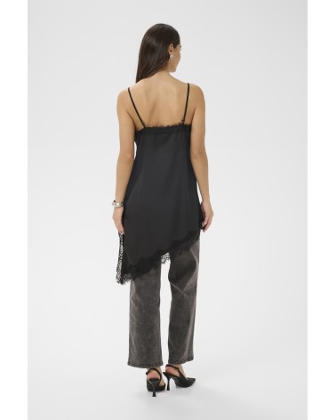 TOP LENCERO BAJO ASIMÉTRICO CON PUNTILLA DE KAFFE