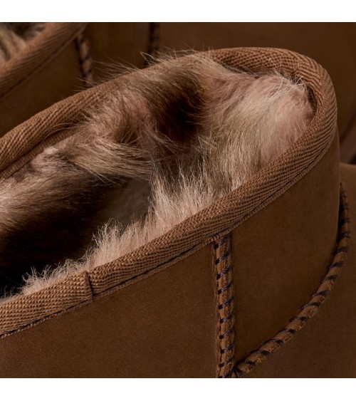 BOTAS CLASSIC ULTRA MINI NOBUK DE UGG