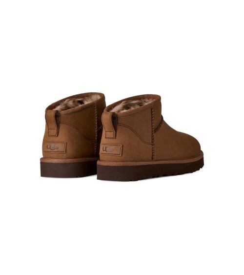 BOTAS CLASSIC ULTRA MINI NOBUK DE UGG