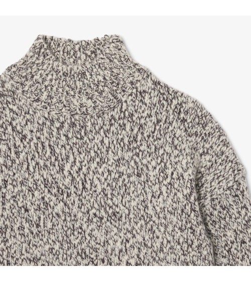 JERSEY DE LANA MERCERIZADA CUELLO CHIMENEA LACOSTE