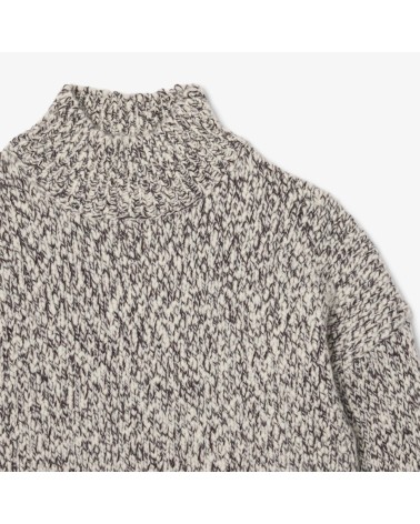 JERSEY DE LANA MERCERIZADA CUELLO CHIMENEA LACOSTE