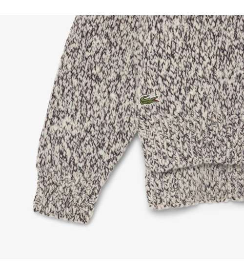 JERSEY DE LANA MERCERIZADA CUELLO CHIMENEA LACOSTE