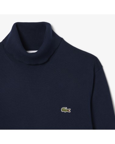 JERSEY BÁSICO CUELLO VUELTO DE ALGODÓN LACOSTE
