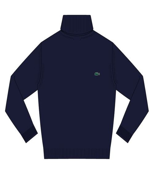JERSEY BÁSICO CUELLO VUELTO DE ALGODÓN LACOSTE