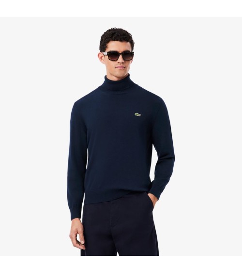 JERSEY BÁSICO CUELLO VUELTO DE ALGODÓN LACOSTE