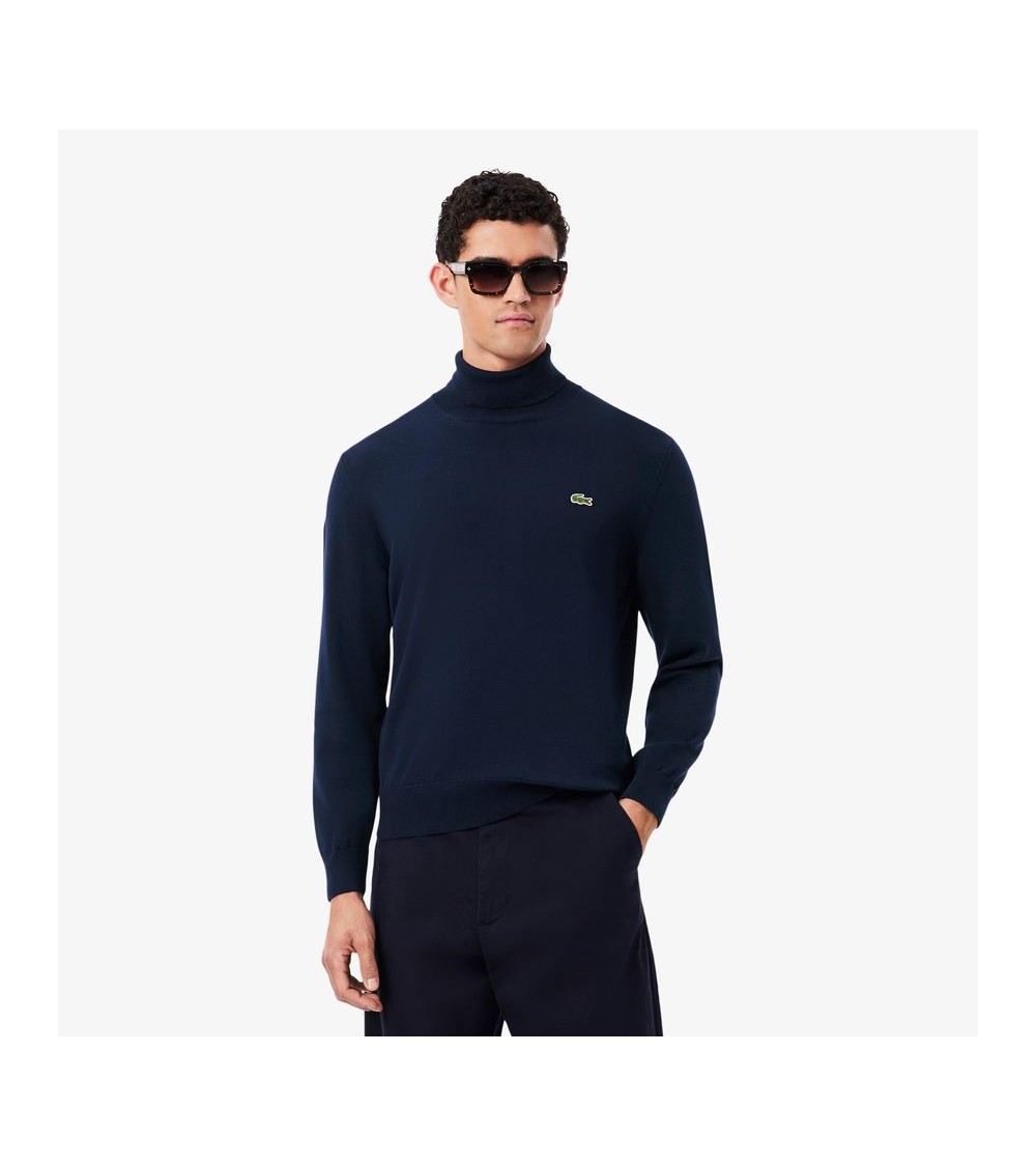 JERSEY BÁSICO CUELLO VUELTO DE ALGODÓN LACOSTE