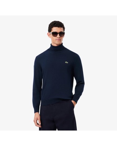 JERSEY BÁSICO CUELLO VUELTO DE ALGODÓN LACOSTE
