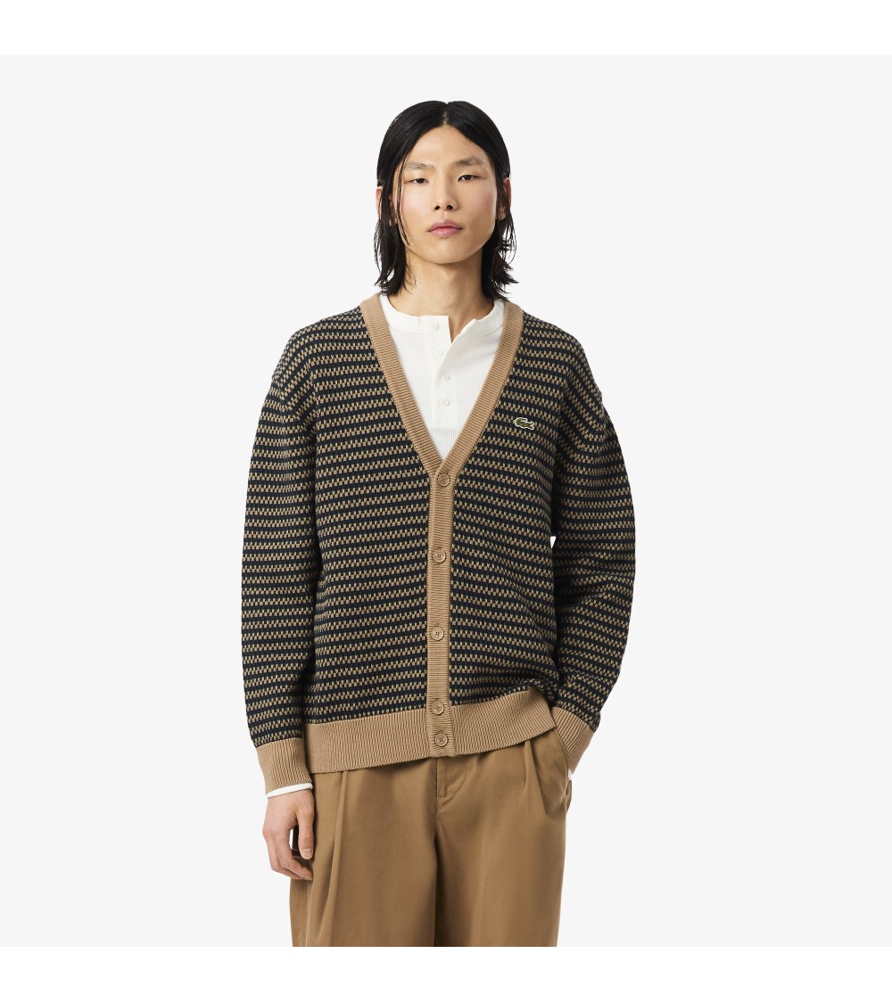 CHAQUETA CÁRDIGAN DE PUNTO LACOSTE