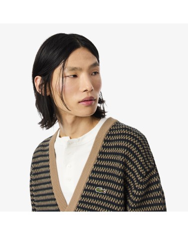 CHAQUETA CÁRDIGAN DE PUNTO LACOSTE