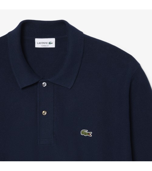 JERSEY POLO DE PUNTO MANGA LARGA LACOSTE