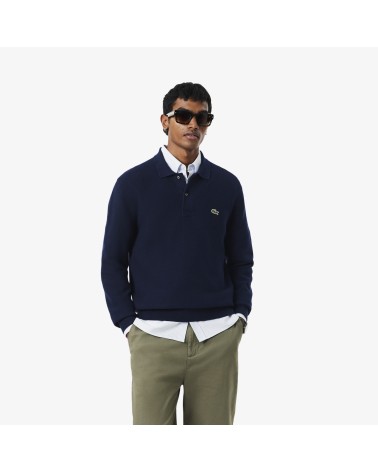 JERSEY POLO DE PUNTO MANGA LARGA LACOSTE