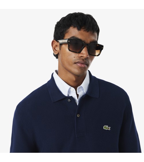 JERSEY POLO DE PUNTO MANGA LARGA LACOSTE