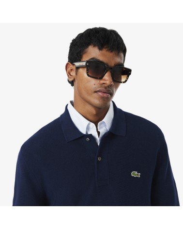 JERSEY POLO DE PUNTO MANGA LARGA LACOSTE