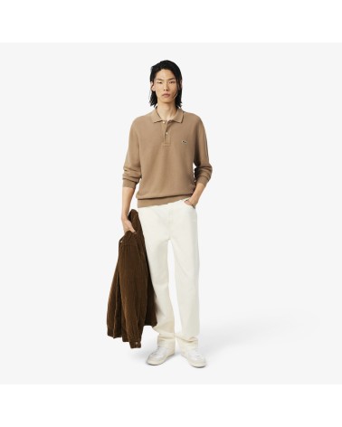 JERSEY POLO DE PUNTO MANGA LARGA LACOSTE
