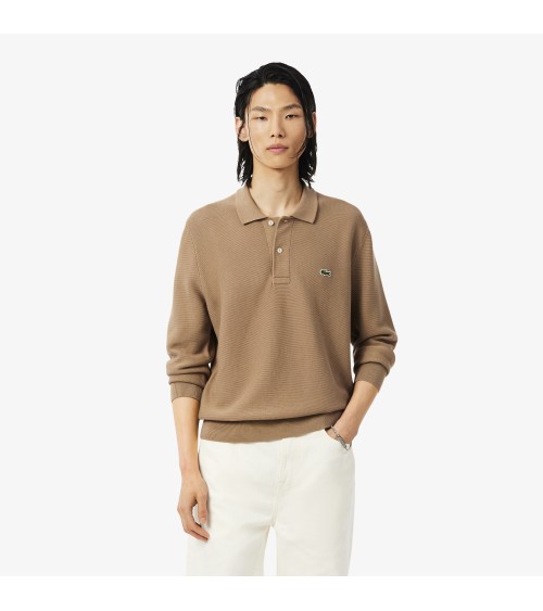JERSEY POLO DE PUNTO MANGA LARGA LACOSTE