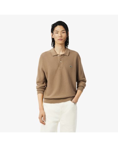 JERSEY POLO DE PUNTO MANGA LARGA LACOSTE