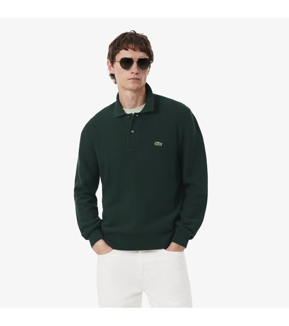 JERSEY POLO DE PUNTO MANGA LARGA LACOSTE