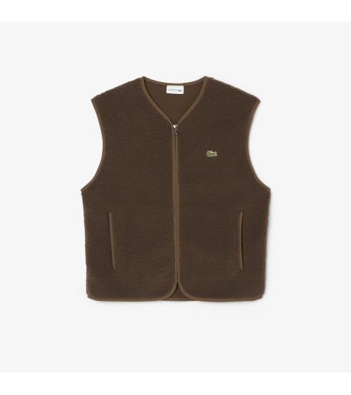 CHALECO DE BORREGUILLO UNISEX LACOSTE