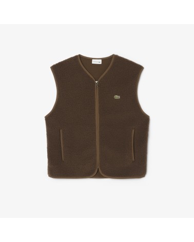 CHALECO DE BORREGUILLO UNISEX LACOSTE