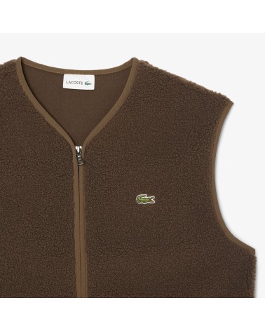 CHALECO DE BORREGUILLO UNISEX LACOSTE