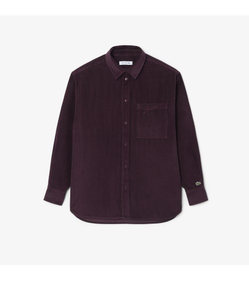 SOBRECAMISA OVERSIZE DE MICROPANA LACOSTE