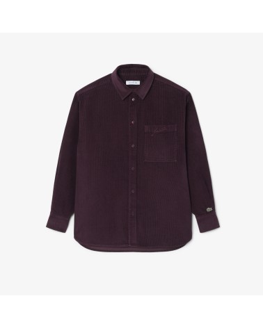 SOBRECAMISA OVERSIZE DE MICROPANA LACOSTE