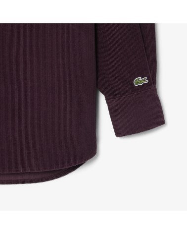 SOBRECAMISA OVERSIZE DE MICROPANA LACOSTE