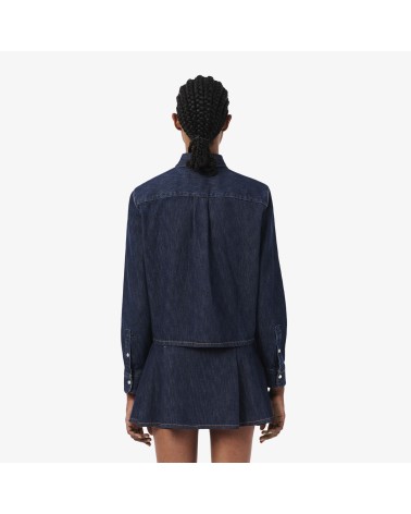 CAMISA DENIM REGULAR CROPPED LACOSTE