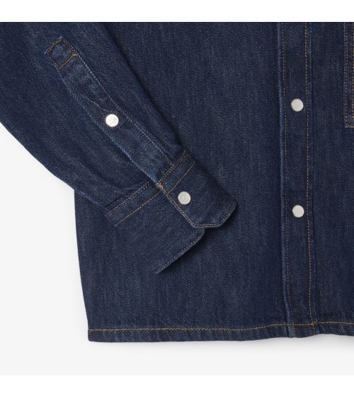 CAMISA DENIM REGULAR CROPPED LACOSTE