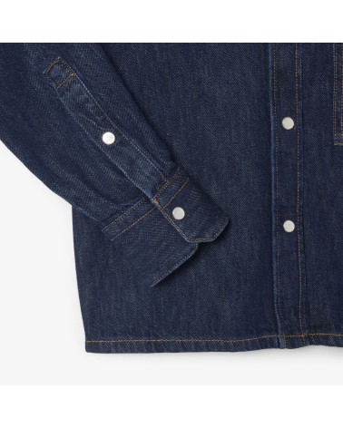CAMISA DENIM REGULAR CROPPED LACOSTE