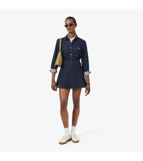CAMISA DENIM REGULAR CROPPED LACOSTE