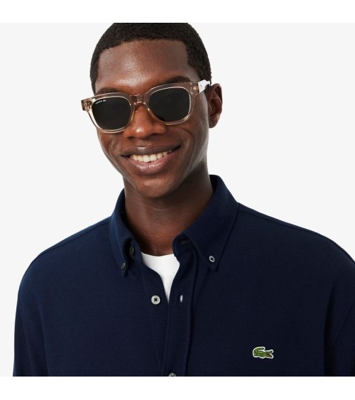 CAMISA REGULAR DE PIQUE LACOSTE